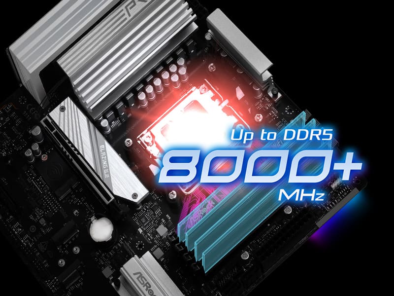 DDR5 XMP および EXPO のサポート